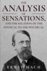 Image for Analysis of Sensations: And the Relation of the Physical to the Physical