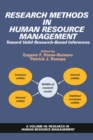 Image for Research Methods in Human Research Management: Toward Valid Research-Based Inferences