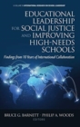 Image for Educational Leadership for Social Justice and Improving High-Needs Schools