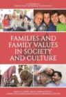 Image for Families and Family Values in Society and Culture