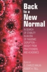 Image for Back to a new normal  : in search of stability in an era of pandemic disruption