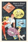 Image for Vintage Journal Family Vacation Travel Poster
