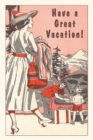 Image for Vintage Journal Family Leaving for Vacation Travel Poster