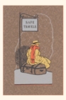 Image for Vintage Journal Sitting on Trunk Travel Poster