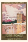 Image for Vintage Journal Font-Romeu, France Travel Poster