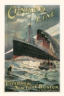 Image for Vintage Journal Cunard Lines Travel Poster