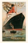 Image for Vintage Journal Travel Poster for Cunard Line