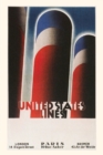 Image for Vintage Journal United States Lines Travel Poster