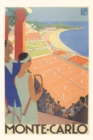 Image for Vintage Journal Badminton Court, Monte Carlo Travel Poster