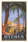 Image for Vintage Journal Hyeres Travel Poster