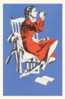 Image for Vintage Journal Woman with Binoculars