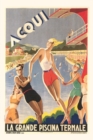 Image for Vintage Journal Italian Spa Poster