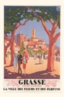 Image for Vintage Journal Grasse Travel Poster