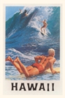 Image for Vintage Journal Riding the Big Waves, Hawaii