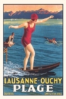 Image for Vintage Journal Lausanne Travel Poster