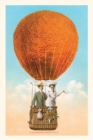 Image for The Vintage Journal California Honeymoon, Couple in Orange Balloon