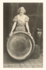 Image for The Vintage Journal Lady with Redwood Burl Bowl