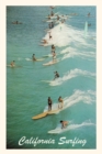 Image for The Vintage Journal Lots of Guys Surfing, California