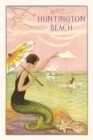 Image for The Vintage Journal Mermaid with Parasol, Huntington Beach