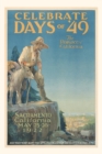 Image for Vintage Journal Poster for Gold Rush Days
