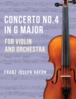 Image for Haydn Franz Joseph Concerto No2 in G Major Hob VIIa : 4 Violin and Piano by Ferdinand Kuchler Peters