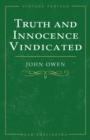 Image for Truth and Innocence Vindicated