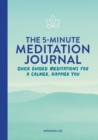 Image for The 5-Minute Meditation Journal
