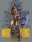 Image for Nordic Vikings Coloring Book for Boys : Coloring Book for teenagers and adults (illustration, coloring, drawing book for boys)