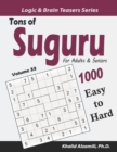 Image for Tons of Suguru for Adults &amp; Seniors : 1000 Easy to Hard Number Blocks Puzzles