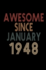 Image for Awesome Since January 1948