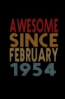 Image for Awesome Since February 1954