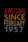 Image for Awesome Since February 1957