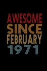 Image for Awesome Since February 1971
