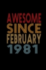 Image for Awesome Since February 1981
