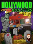 Image for Fireball Tim HOLLYWOOD MONSTERS Coloring Book : 20 Famous Monsters to Color and what they DRIVE!