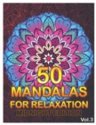 Image for 50 Mandalas For Relaxation Midnight Edition