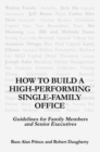 Image for How to Build a High-Performing Single-Family Office