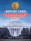 Image for Report Card Obama-Biden Administration 2009 - 2017