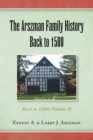 Image for Arszman Family History Back to 1500 Vol.2: Back to 1500, Volume Ii