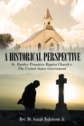 Image for Historical Perspective: St. Bartley Primitive Baptist Church V. The United States Government`