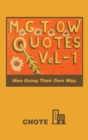 Image for Mgtow Quotes Vol-1 : Men Going Their Own Way.