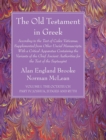 Image for The Old Testament in Greek, Volume I The Octateuch, Part IV Joshua, Judges and Ruth