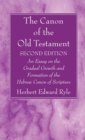 Image for The Canon of the Old Testament