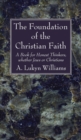 Image for The Foundation of the Christian Faith