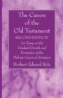 Image for The Canon of the Old Testament