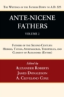 Image for Ante-Nicene Fathers : Translations of the Writings of the Fathers Down to A.D. 325, Volume 2