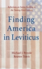 Image for Finding America in Leviticus: Reflections on Nation Building in the Twenty-First Century