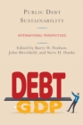 Image for Public debt sustainability  : international perspectives