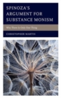 Image for Spinoza’s Argument for Substance Monism