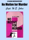 Image for No Motive for Murder